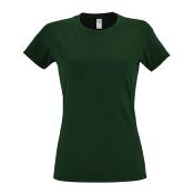 T-shirt col rond Femme IMPERIAL 100% coton semi-peigné 190g/m²