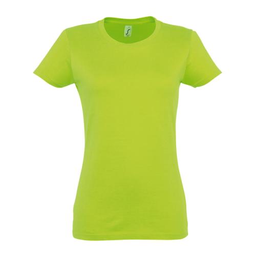 T-shirt col rond Femme IMPERIAL 100% coton semi-peigné 190g/m²